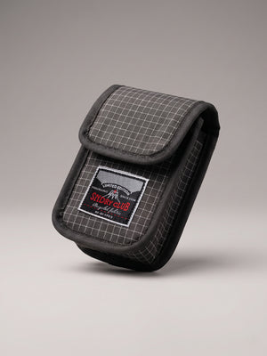 Point & Shoot camera pouch by SNDRY CLUB — padded black ripstop case for compact cameras